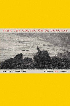 PARA UNA COLECCION DE CONCHAS, de MORENO, ANTONIO | portada del libro