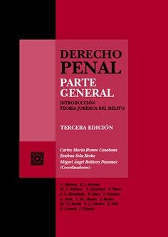 DERECHO PENAL . PARTE GENERAL (3.ED), de ROMEO CASABONA, CARLOS MARIA | portada del libro