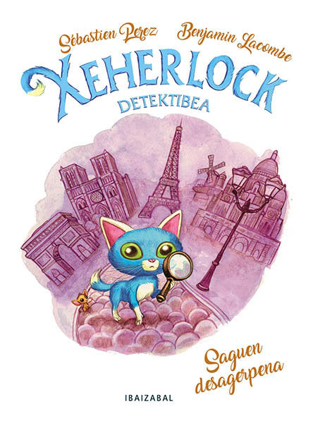 XEHERLOCK DETEKTIBEA SAGUEN DESAGERPENA EUSKERA | portada del libro