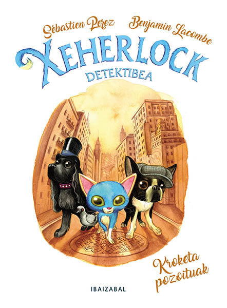 XEHERLOCK DETEKTIBEA KROKETA POZOITUAK EUSKERA | portada del libro