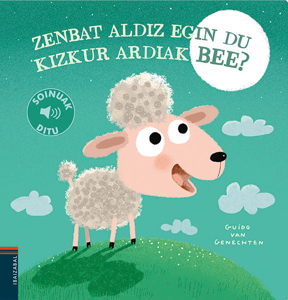 Zenbat aldiz egin du kizkur ardiak beee? | portada del libro