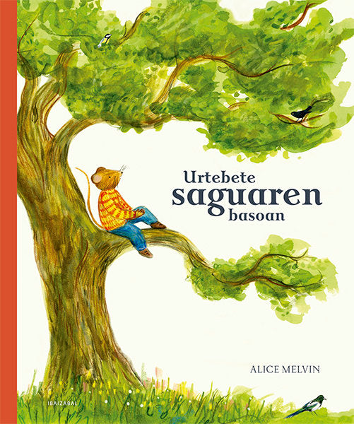 Urtebete saguaren basoan | portada del libro