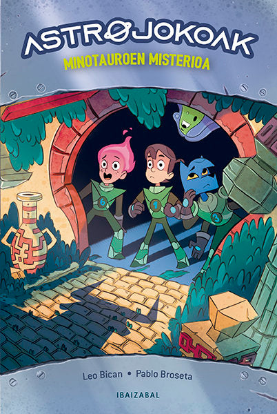 Minotauroen misterioa | portada del libro