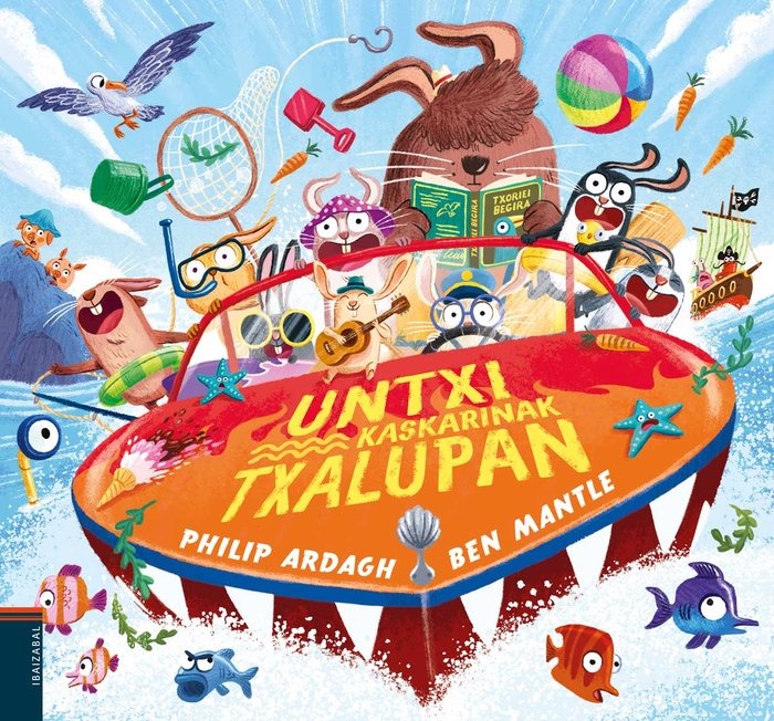 (EUS).UNTXI KASKARINAK TXALUPAN.(HAURRENTZAKO ALBUMAK), de ARDAGH, PHILIP | portada del libro