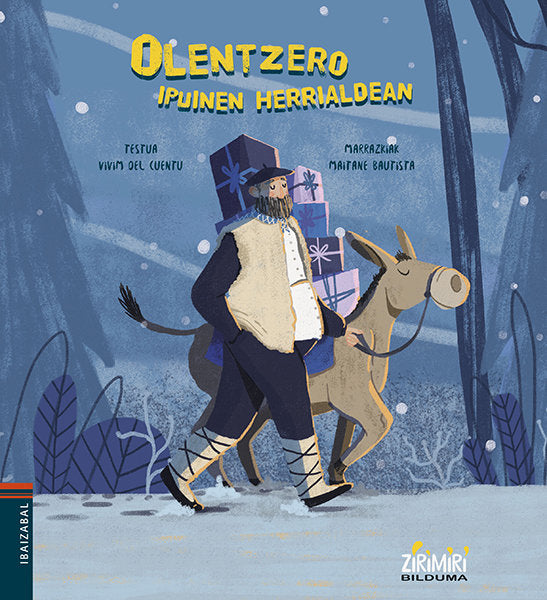 Olentzero ipuinen herrialdean, de VIVIM DEL CUENTU | portada del libro