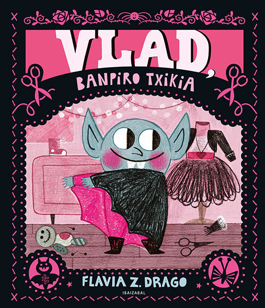 (eus).vlad:banpiro txikia.(albumak), de FLAVIA Z DRAGO | portada del libro