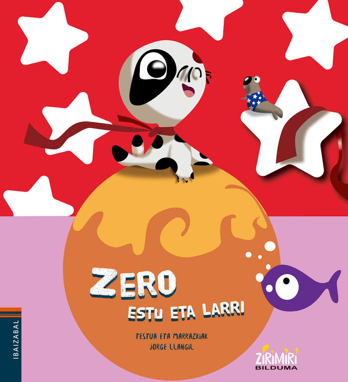Zero estu eta larri, de JORGE LLANGIL | portada del libro
