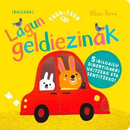 LAGUN GELDIEZINAK, de FERRO, ELISA | portada del libro