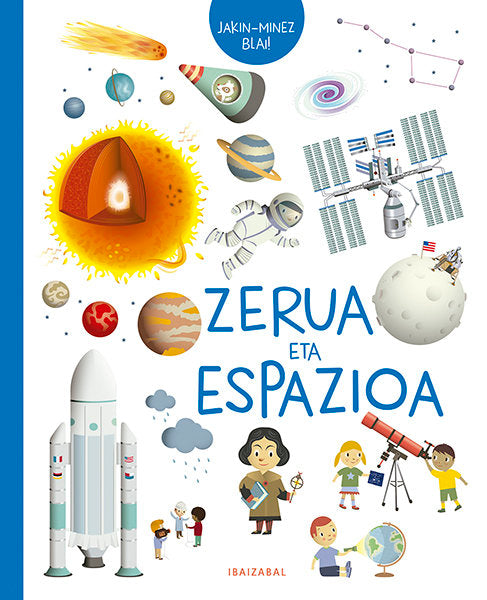 ZERUA ETA ESPAZIOA, de VV.AA. | portada del libro