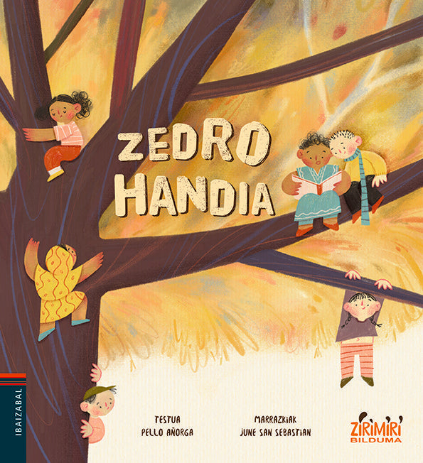 ZEDRO HANDIA, de PELLO AÑORGA | portada del libro