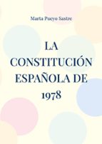 La Constitución Española de 1978, de MARTA PUEYO SASTRE | portada del libro