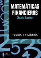 Matemáticas financieras, de CLAUDIA ESCOBAR | portada del libro