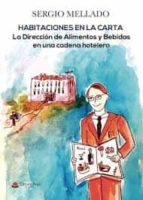 Habitaciones en la carta, de SERGIO MELLADO | portada del libro