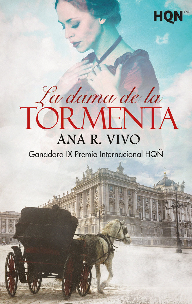 LA DAMA DE LA TORMENTA GANADORA IX PREMIO, de R. VIVO, ANA | portada del libro