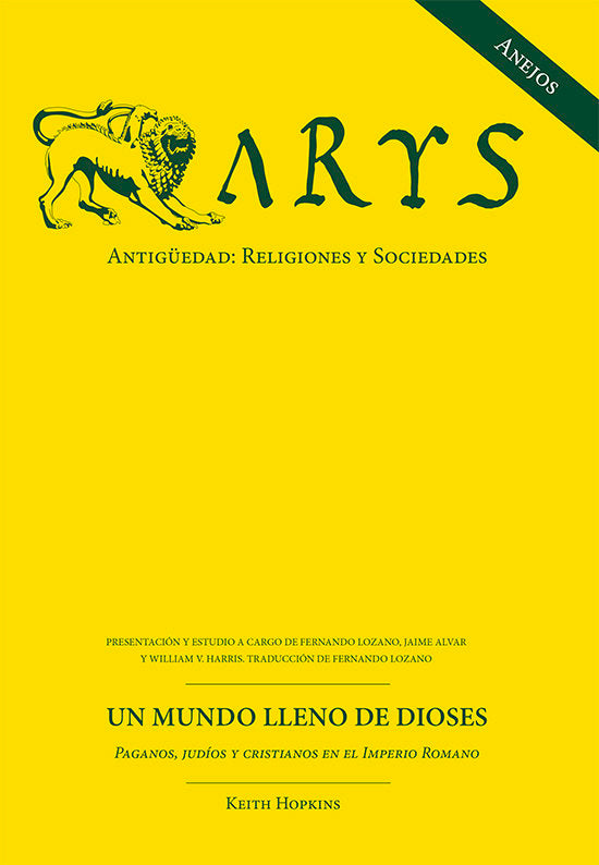 UN MUNDO LLENO DE DIOSES PAGANOS JUDIOS, de HOPKINS, KEITH | portada del libro