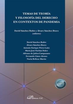 Temas de teoría y filosofía del derecho en contextos de pandemia, de Sánchez Bravo, Álvaro | portada del libro