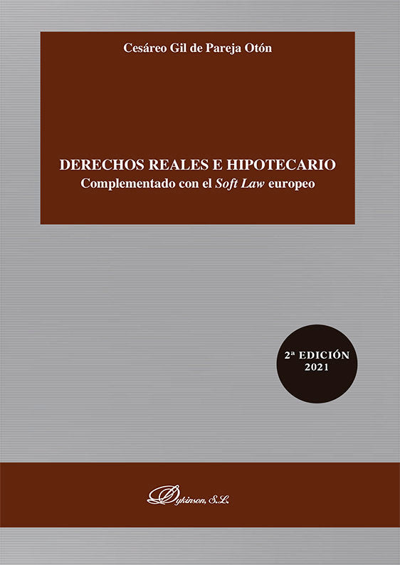 Derechos reales e hipotecario, de Gil de Pareja Otón, Cesáreo | portada del libro
