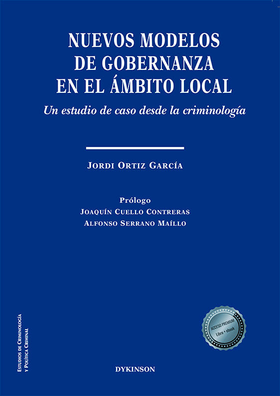 NUEVOS MODELOS DE GOBERNANZA EN EL AMBITO LOCAL, de ORTIZ GARCIA, JORDI | portada del libro