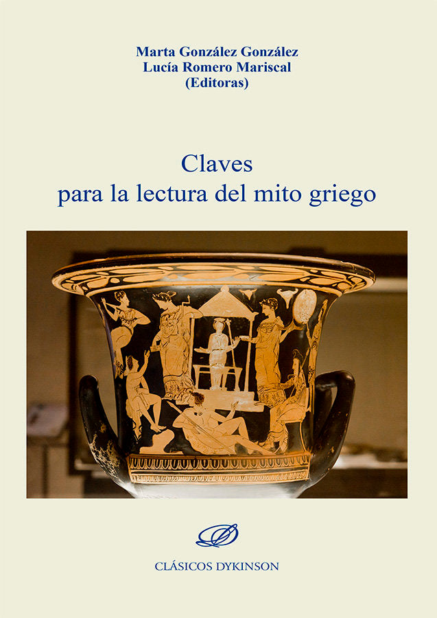 Claves para la lectura del mito griego, de GONZALEZ GONZALEZ, MARTA | portada del libro