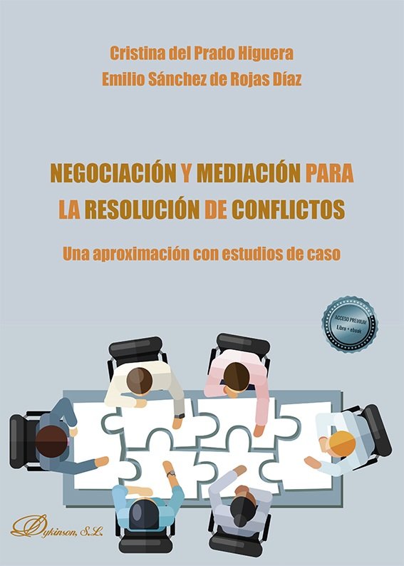 NEGOCIACION Y MEDIACION PARA LA RESOLUCION DE CONFLICTOS, de PRADO HIGUERA, CRISTINA DEL | portada del libro