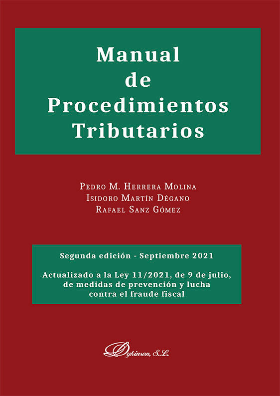 Manual de Procedimientos Tributarios, de HERRERA MOLINA, PEDRO M. | portada del libro