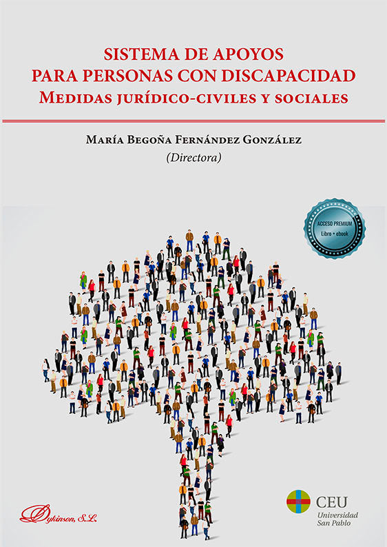 SISTEMA DE APOYOS PARA PERSONAS CON DISCAPACIDAD | portada del libro