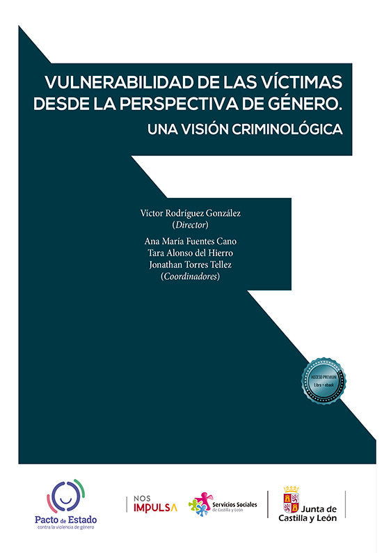 VULNERABILIDAD DE LAS VICTIMAS DESDE LA PERSPECTIVA DE GENER | portada del libro