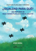 IGUALDAD PARA QUE, de MORA, JESUS | portada del libro
