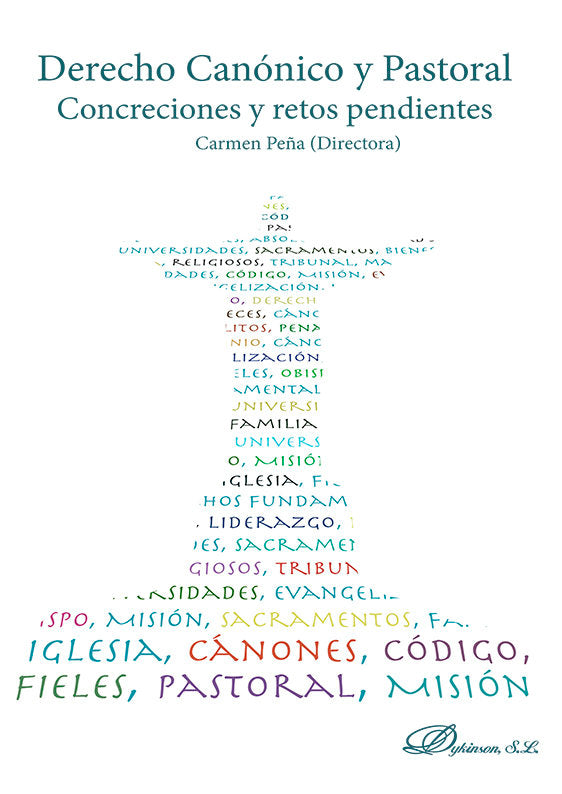 DERECHO CANONICO Y PASTORAL | portada del libro