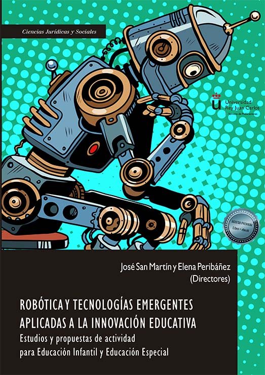 ROBOTICA Y TECNOLOGIAS EMERGENTES APLICADAS A LA INNOVACION | portada del libro
