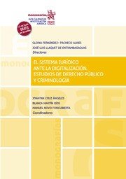 EL SISTEMA JURIDICO ANTE LA DIGITALIZACION. ESTUDIOS DE DERE, de CRUZ ANGELES | portada del libro
