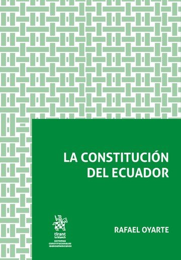 LA CONSTITUCION DEL ECUADOR, de OYARTE | portada del libro