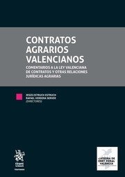 Contratos agrarios valencianos, de ESTRUCH ESTRUCH | portada del libro