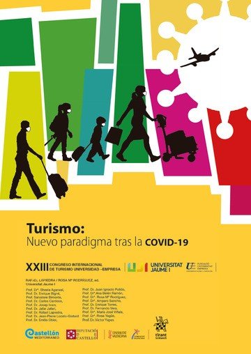 TURISMO: NUEVO PARADIGMA TRAS LA COVID-19 | portada del libro