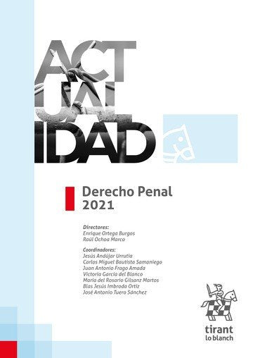 Derecho penal 2021, de ANDUJAR URRUTIA | portada del libro