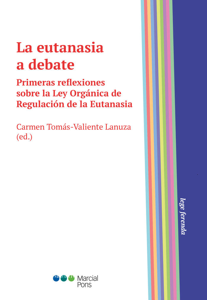 LA EUTANASIA A DEBATE | portada del libro