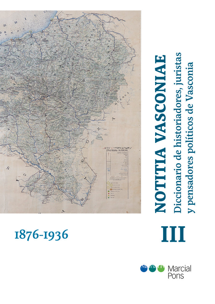 NOTITIA VASCONIAE DICCIONARIO DE HISTORIADORES JURISTAS, de MADARIAGA ORBEA,JUAN | portada del libro