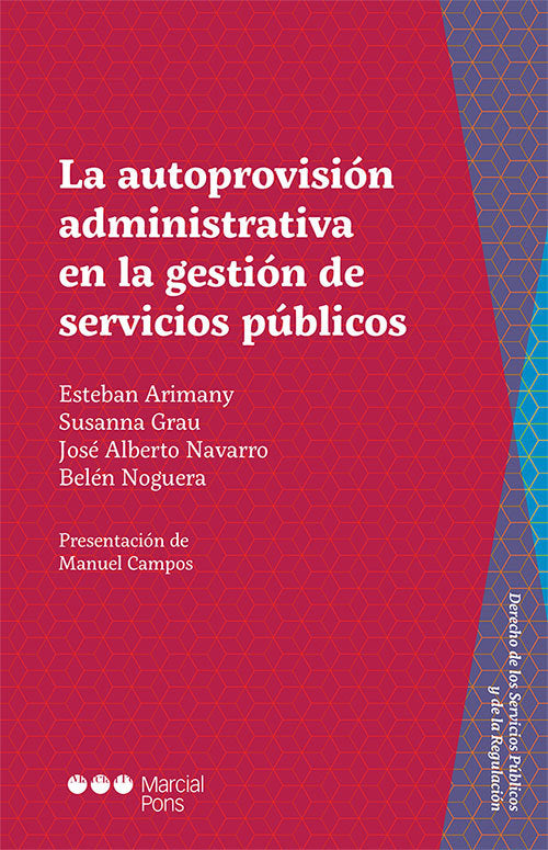 AUTOPROVISION ADMINISTRATIVA EN LA GESTION DE SERVICIOS PUB, de ARIMANY,ESTEBAN | portada del libro