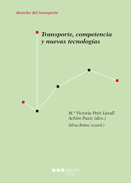 TRANSPORTE COMPETENCIA Y NUEVAS TECNOLOGIAS, de PETIT LAVALL,MARIA VICTORIA | portada del libro