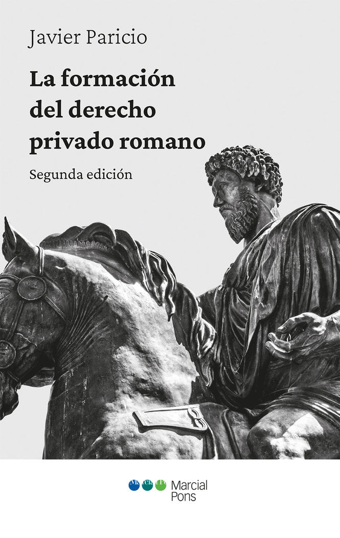 LA FORMACION DEL DERECHO PRIVADO ROMANO (2ª ED.). SEGUNDA EDICION, de PARICIO, JAVIER | portada del libro