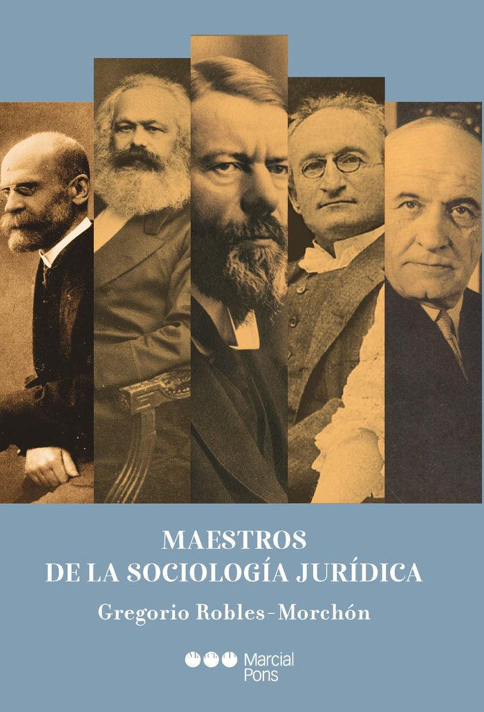 MAESTROS DE LA SOCIOLOGIA JURIDICA, de ROBLES- MORCHON, GREGORIO | portada del libro