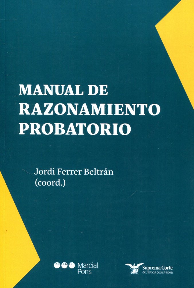 MANUAL DE RAZONAMIENTO PROBATORIO, de FERRER BELTRAN, JORDI | portada del libro