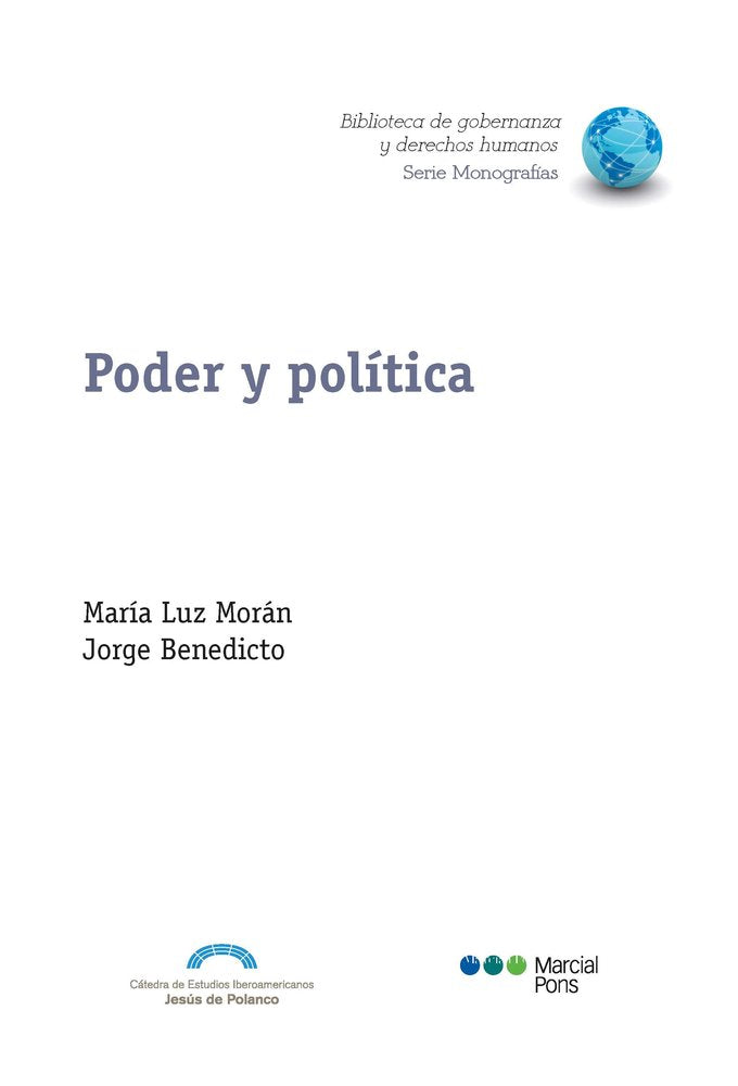 PODER Y POLITICA, de MORAN | portada del libro