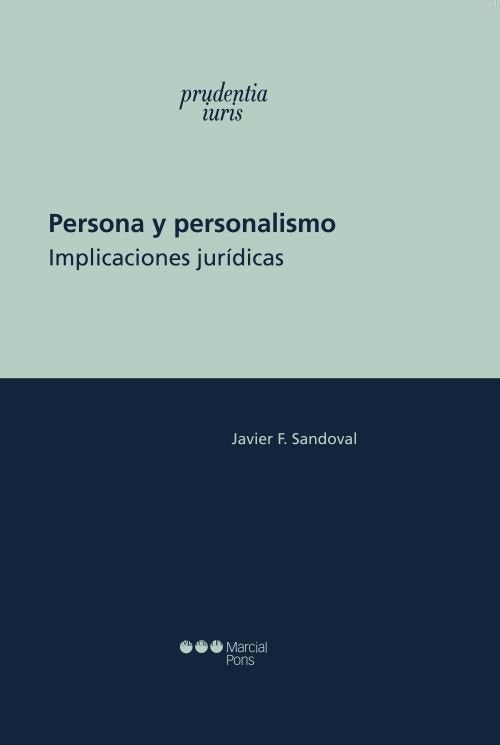 PERSONA Y PERSONALISMO, de SANDOVAL,JAVIER F | portada del libro