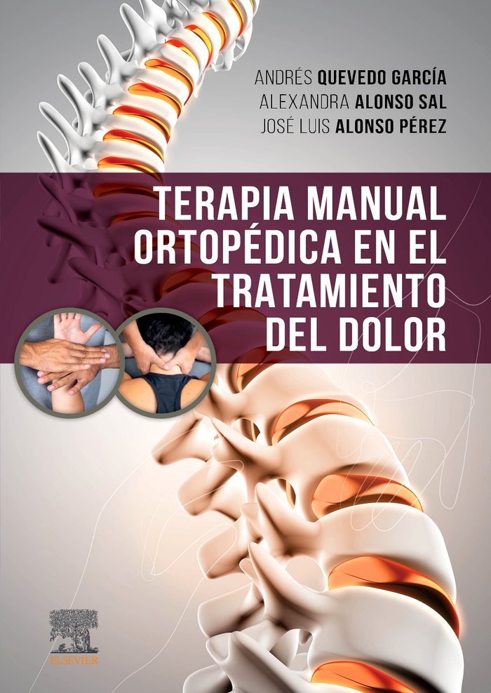 TERAPIA MANUAL ORTOPEDICA EN EL TRATAMIENTO DEL DOLOR | portada del libro