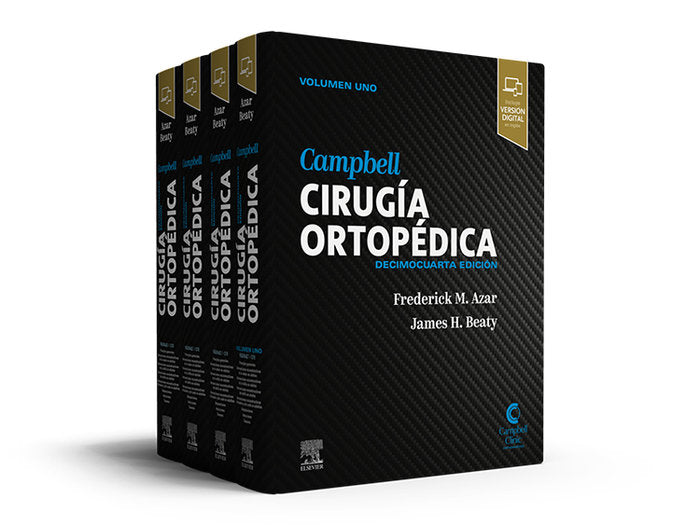 CAMPBELL CIRUGIA ORTOPEDICA | portada del libro