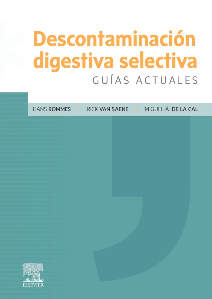 DESCONTAMINACION DIGESTIVA SELECTIVA, de ROMMES,H | portada del libro