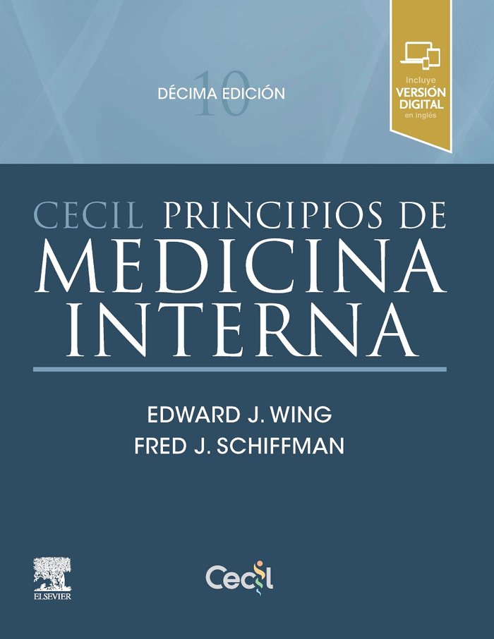 CECIL PRINCIPIOS DE MEDICINA INTERNA, de WING, E | portada del libro