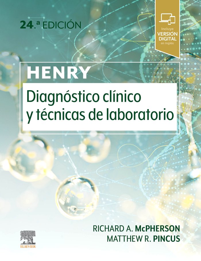 HENRY DIAGNOSTICO CLINICO Y TECNICAS DE LABORATORIO, de MCPHERSON, RICHARD A. | portada del libro