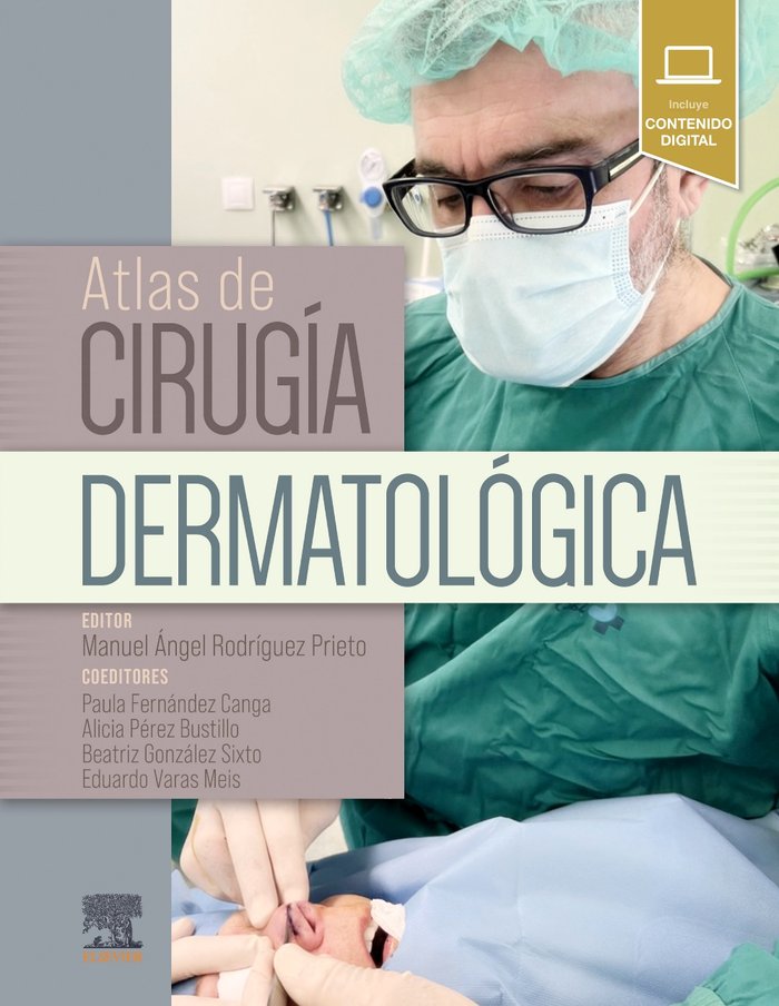 ATLAS DE CIRUGIA DERMATOLOGICA, de RODRIGUEZ PRIETO, MANUEL ANGEL | portada del libro